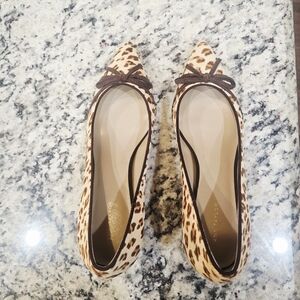 Ann Taylor Brown and Cream Heels with Sophisticated Style